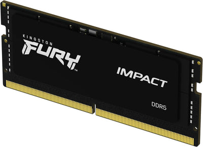 Kingston FURY Impact 8GB 4800MT/s DDR5 CL38 SODIMM Gaming Speicher für Laptop Einzelnes Modul - KF54