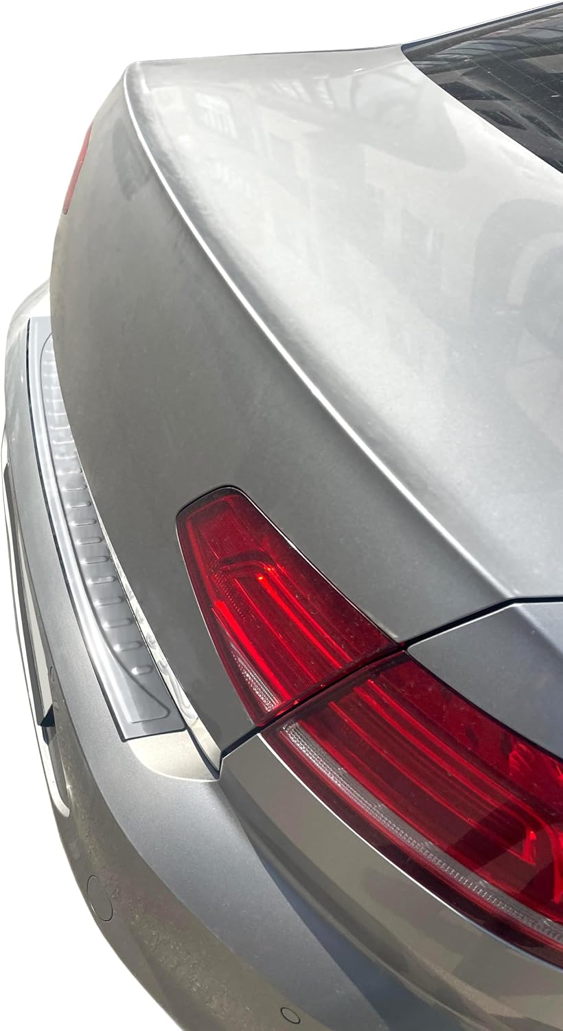 RECAMBO Ladekantenschutz Edelstahl kompatibel für VW Passat B8 Limousine BJ 2014-2019 - matt gebürst