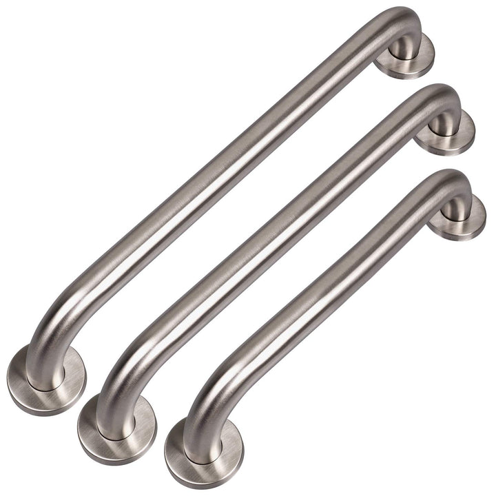 Haltegriff EDELSTAHL rostfrei Ø 30mm 300mm Badewannengriff Wandgriff Duschgriff Handgriff für Senior
