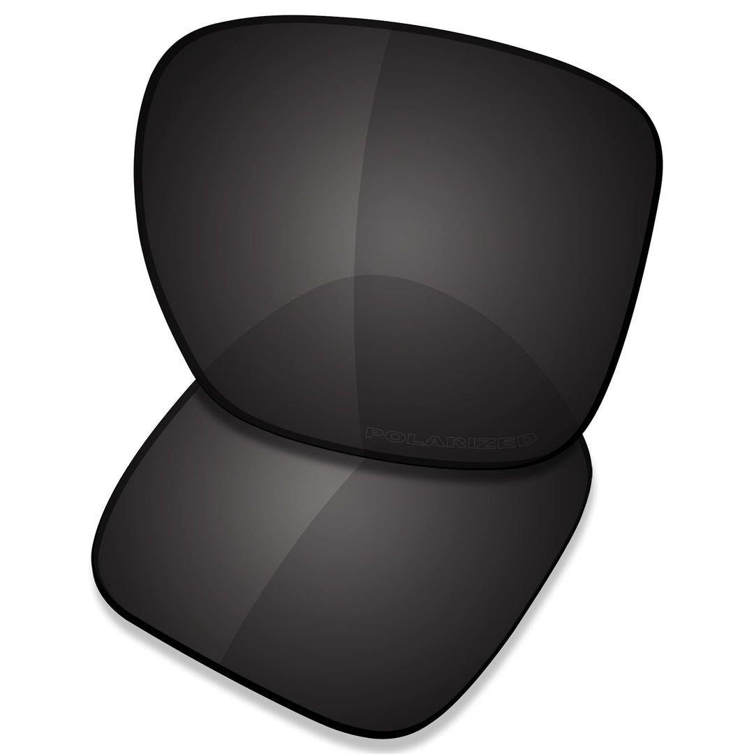 Saucer Premium Ersatzgläser für Oakley Sliver XL OO9341 Sonnenbrillen High Definition - Carbon Black