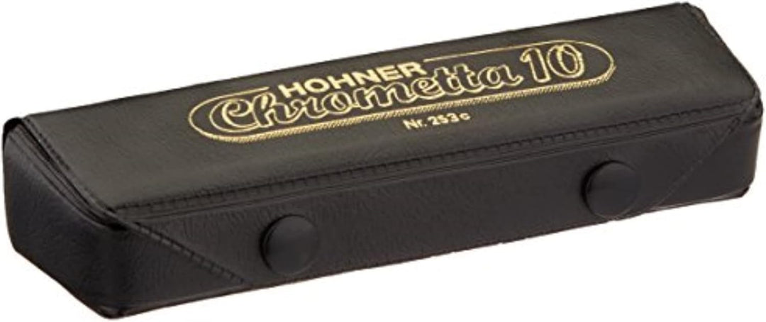 HOHNER Mundharmonika, Chrometta 10, C 10 C, 10 C