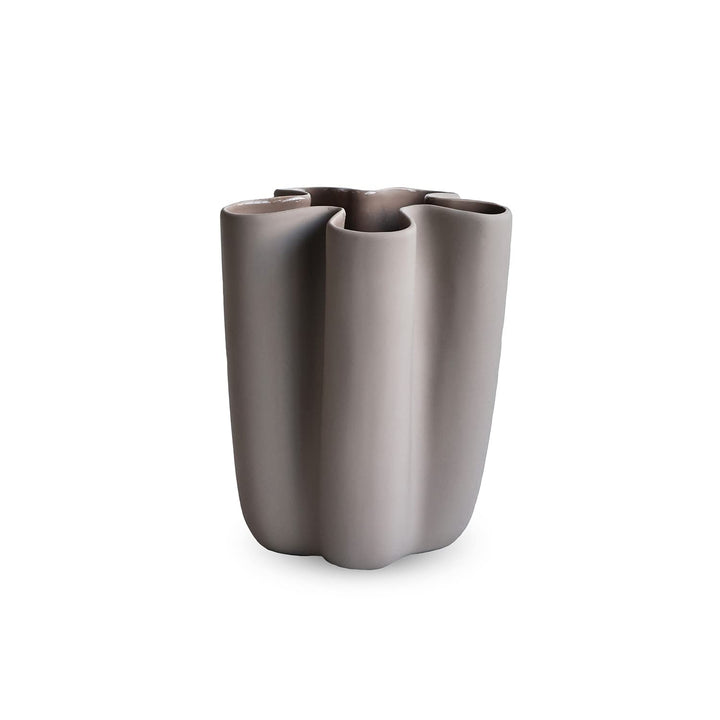 Cooee Design Tulipa Vase 20cm Sand, Keramik, Tulpenvase, Sandfarbe W: 12, L: 12, H: 20 CM Sandfarbe,