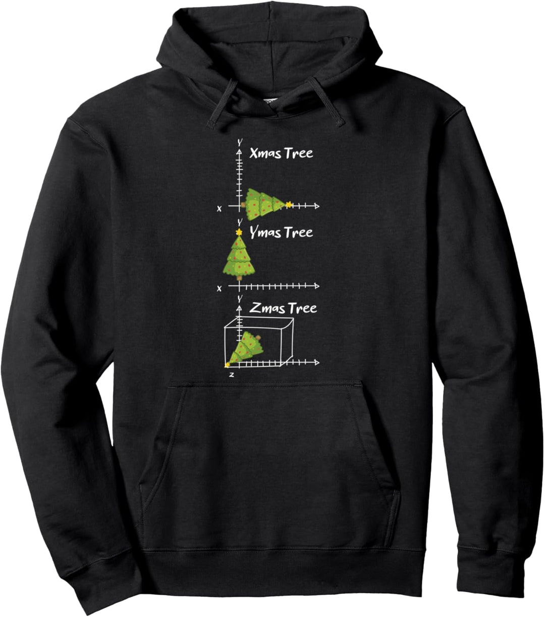 Xmas Ymas Zmas Baum - Weihnachten Mathematiker Mathelehrer Pullover Hoodie