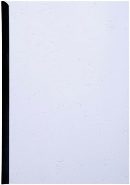 Exacompta 2784C Einbanddeckel (EverCover, Recycle-Karton mit Leder Struktur, DIN A4, 270 g/m²) 4 x 1