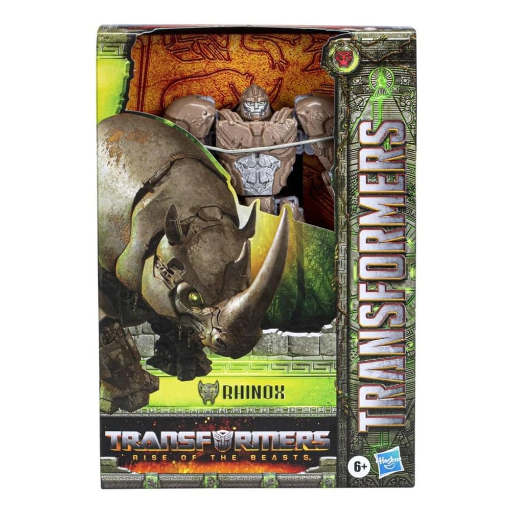 Transformers Rise of the Beasts Voyager Class Rhinox Actionfigur