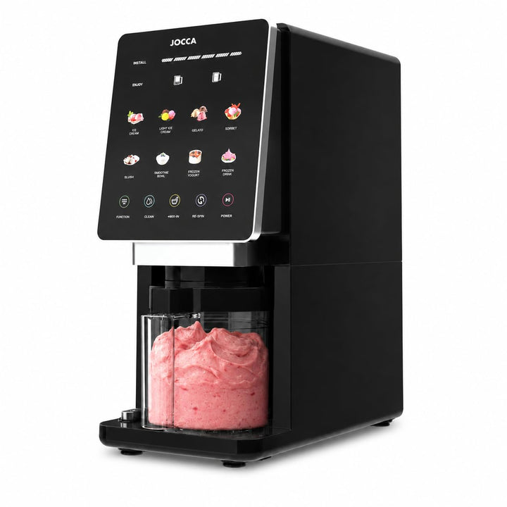 JOCCA - Multifunktionale Eis-/Eismaschine mit 11 Programmen, Reinigungsfunktion, schnelle Verarbeitu
