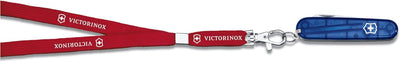 Victorinox Kinder Taschenmesser My First Victorinox H (9 Funktionen, Runde Klinge) rot transparent T