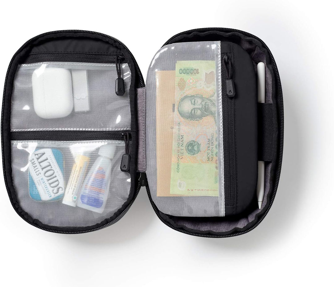 Gomatic Navigator Tech Organizer BLACK | Tech-Organizer | Zubehör-Tasche | Reiseorganiser | Accessor