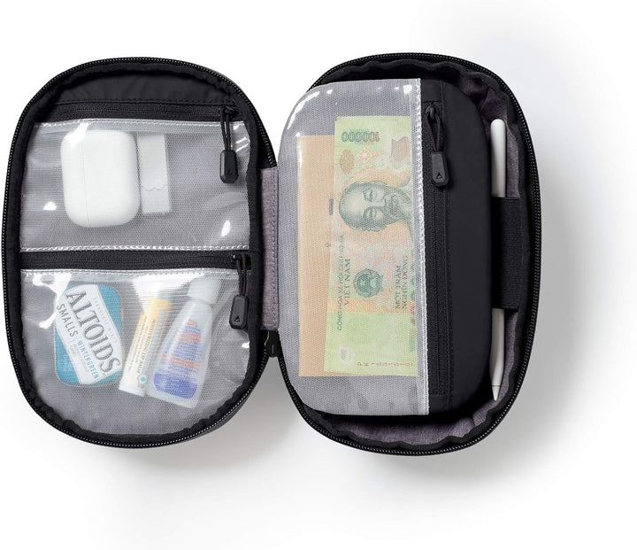 Gomatic Navigator Tech Organizer BLACK | Tech-Organizer | Zubehör-Tasche | Reiseorganiser | Accessor