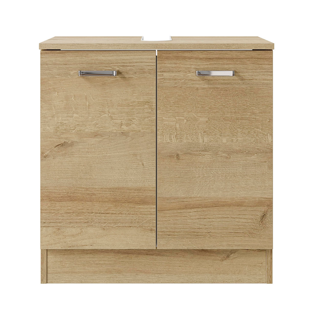 Pelipal Waschbeckenunterschrank Quickset 301 in Riviera Eiche quer NB, 60,2 cm breit | Waschbeckensc