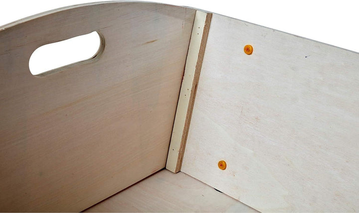 Izzy Bollerwagen Holz Kinder Luftreifen 100kg für alle Gelände Geeignet (Holzbollerwagen mit Pannens