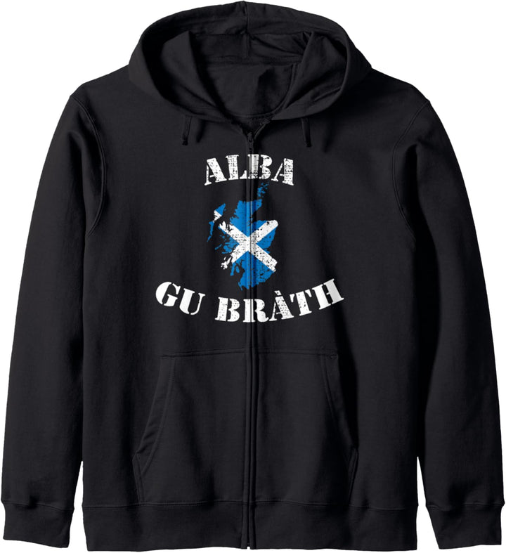 Schottland Für Immer I Alba Gu Brath Kapuzenjacke