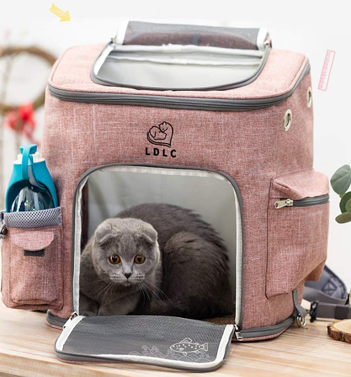 OMEM Rucksack für Haustier Outdoor Hunde rucksäcke für Haustier verstellbare Rucksack für Kleine Hun