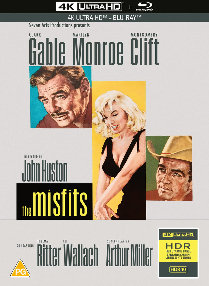 The Misfits 4k & Blu-Ray Mediabook, Blu-ray