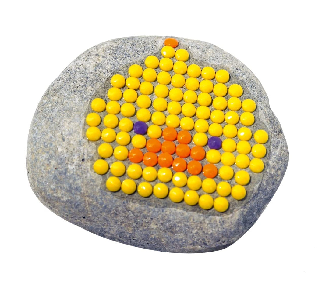 Kreativ-Set Steine gestalten mit Diamond Painting: Anleitung, Werkzeuge und Material für Steine mit