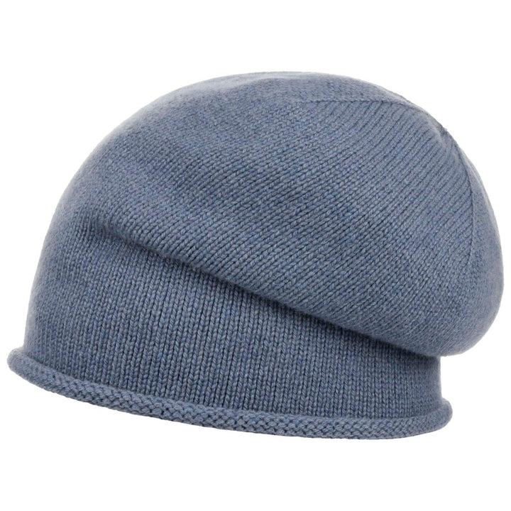 LIERYS Merino Kaschmir Beanie Damen/Herren (Länge: 26 cm) - Oversize-Mütze mit Merinowolle und Kasch