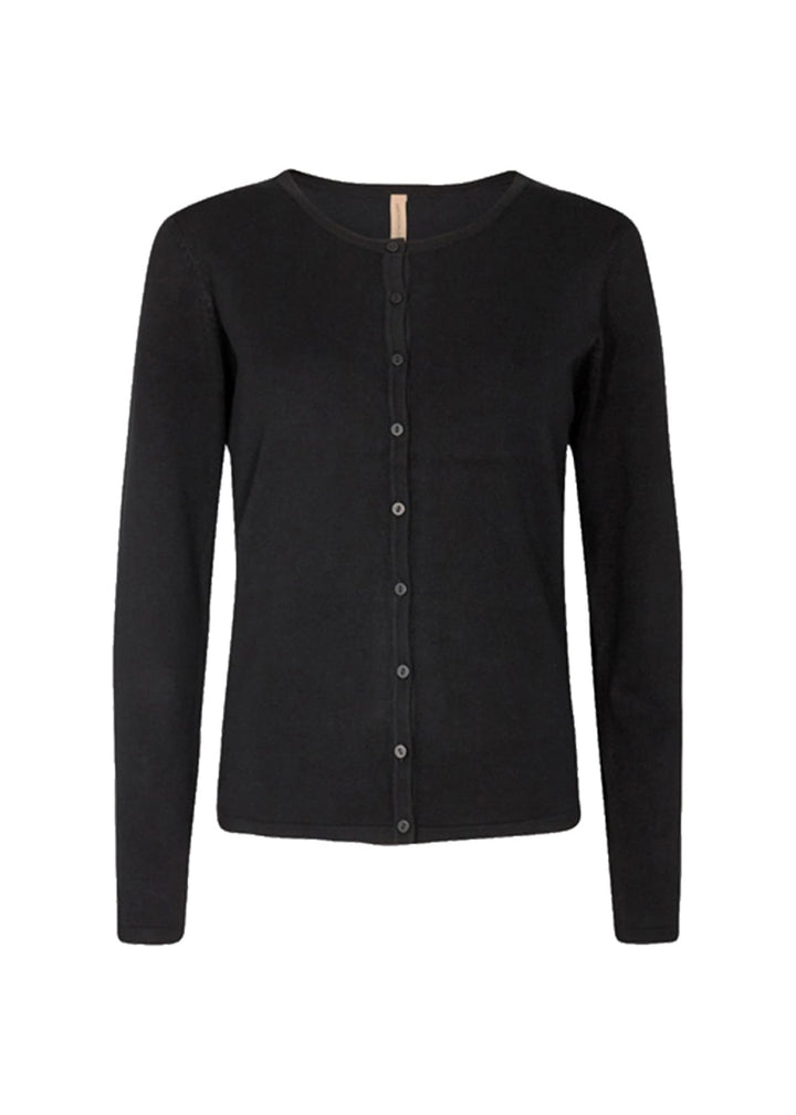 SOYACONCEPT Damen Sc-Dollie 446 Classic Knit Cardigan Strickjacke M Schwarz, M Schwarz