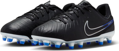 Nike Unisex Kinder Legend 10 Academy Ic Fussballschuh 32 EU Black Chrome Hyper Royal, 32 EU Black Ch