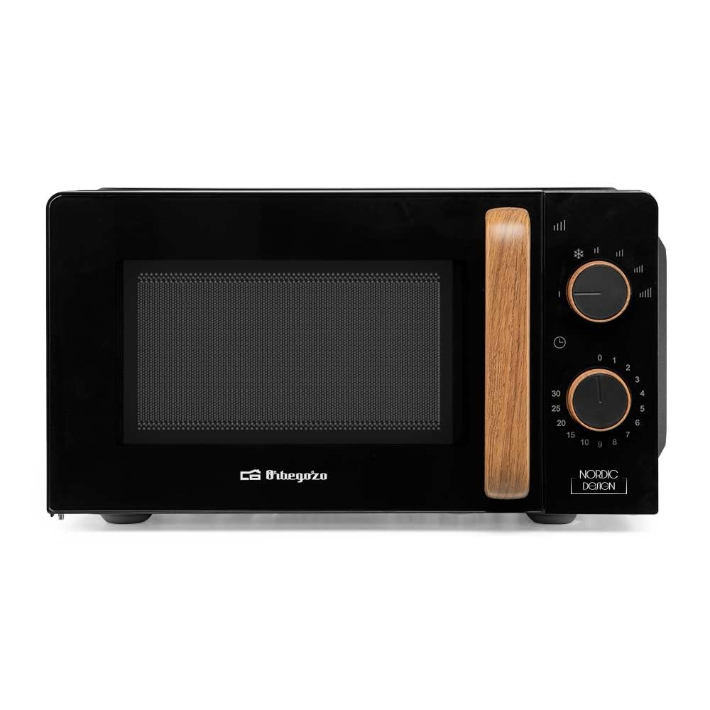 Mikrowelle Orbegozo MI2120, Schwarz, 20 l