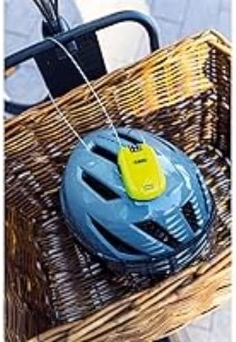 ABUS Kabelschloss Combiflex – Schloss zur Sicherung von Skiern, Helm, Kinderwagen und Gepäck – diver