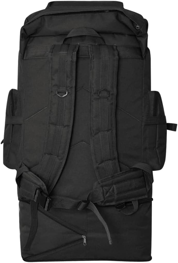 vidaXL Camping und Outdoor Schwarz 100 L, Schwarz 100 L