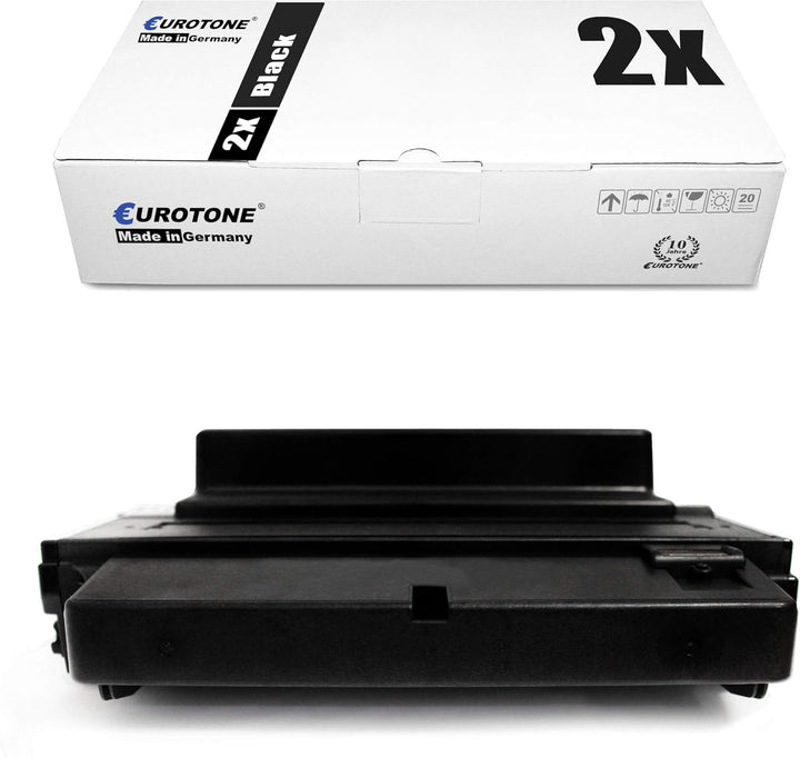 2X Müller Printware Toner für Samsung ML 3470 3471 3475 D ND N ersetzt ML-D3470B 2x Black, 2x Black
