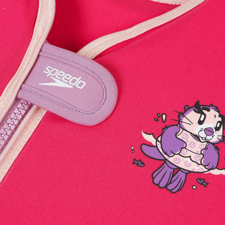 Speedo Kinder Character Printed Fv Swimsuit 4 Jahre Aria Miami-lila/Taro, 4 Jahre Aria Miami-lila/Ta