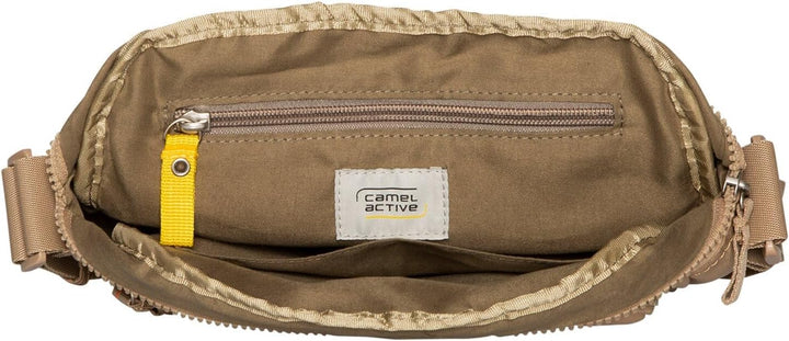 camel active bags Spirit Damen Umhängetasche Crossbody Bag Mittelgross Beige Beige 23,0 x 6,0 x 15,0