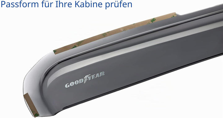 Goodyear Windabweiser für Nissan X-Trail 2014-2021 Autofenster Regenschutz, Regenabweiser, Integrier