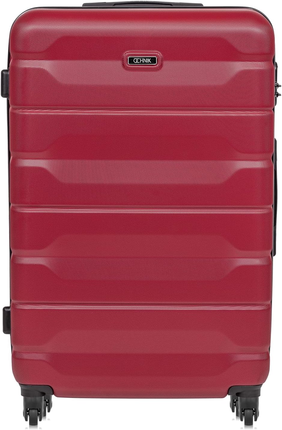 OCHNIK Grosser Koffer | Hartschalenkoffer | Farbe: Rot | 76x49x29 cm | Grösse: L | Reise-Koffer mit