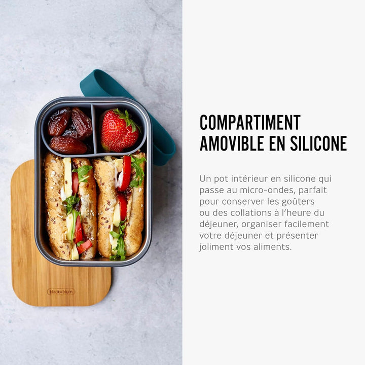 Edelstahl Sandwich 1250 ml Olive, 1250 ml Olive