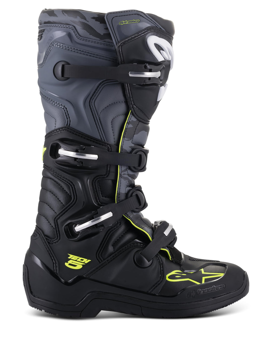 Alpinestars Motocross-Stiefel Tech 5 Schwarz Gr. 43