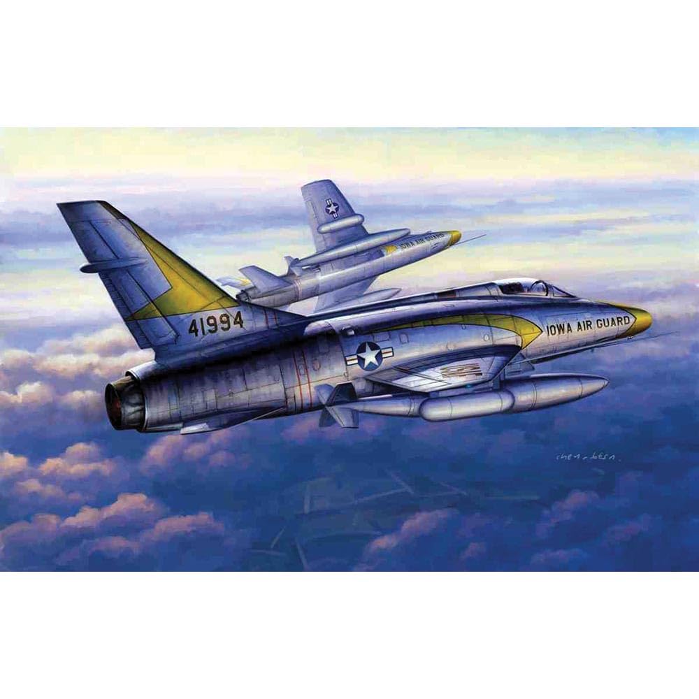 Trumpeter 02838 Modellbausatz F-100C Super Sabre