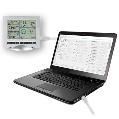 ELV Funk-Wetterstation WS3080, inkl. Kombi-Solar-Aussensensor (868 MHz) und PC-Auswertesoftware
