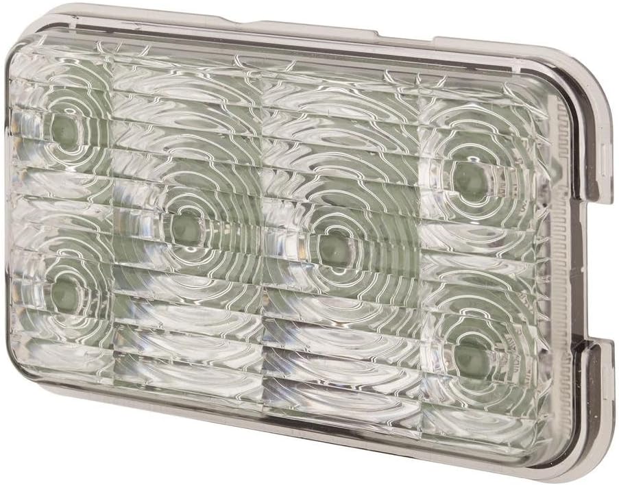 HELLA - Heckleuchte "Krone" - Hybrid - 24V - Anbau/geschraubt - Lichtscheibenfarbe: glasklar - Steck