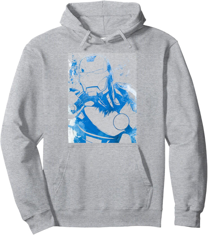 Marvel Avenger Assemble Iron Man Splatter Pullover Hoodie
