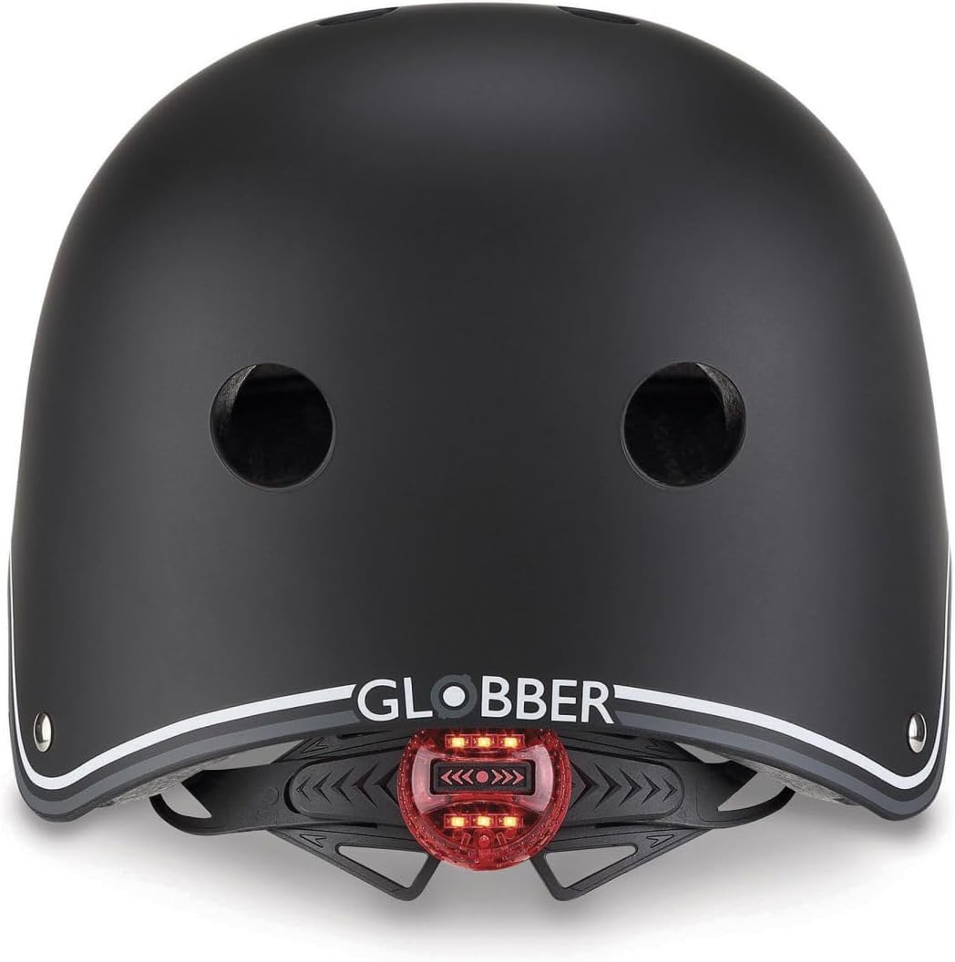 Globber Unisex Jugend Junior Primo Helm Black kinderhelm, Schwarz, Taille XS-S