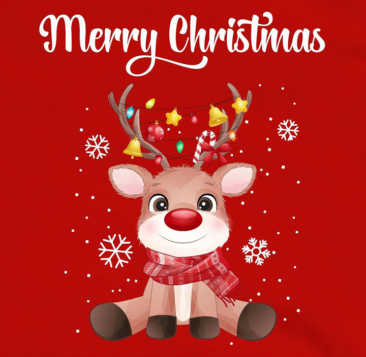 Shirtracer - Sweatshirt Kinder Pullover für Jungen Mädchen - Weihnachten - Merry Christmas süsses Re