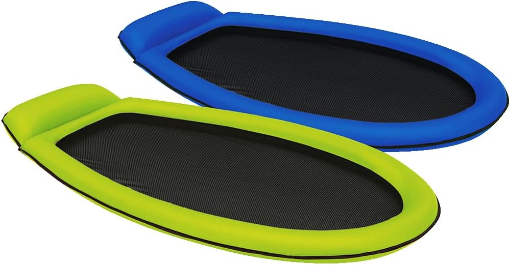 Intex Mesh Mat - Aufblasbarer Wasserhängematte - 178 x 94 cm - Farblich Sortiert