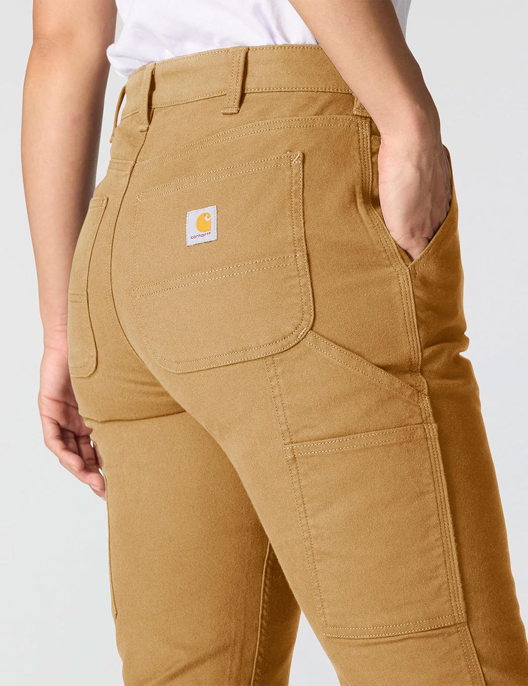 Carhartt Damen Arbeitshose The Essential Ashland Pant 36 Braun (Carhartt Brown), 36 Braun (Carhartt