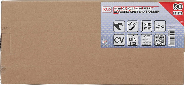BGS 35290 | Schlag-Maulschlüssel | SW 90 mm Schlüsselweite: 90 mm, Schlüsselweite: 90 mm