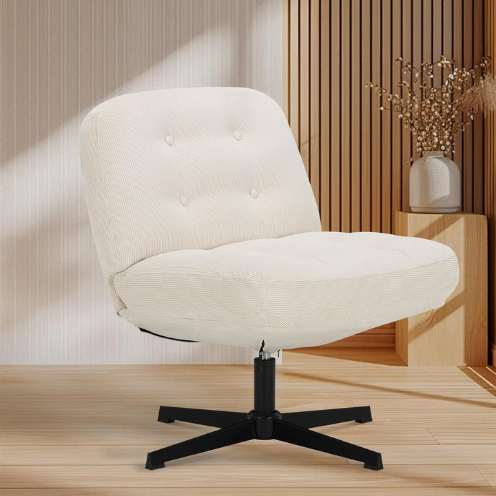 COLAMY Ergonomischer 360°Schwenkbarer Bürodrehstuhl für Zuhause - Bürostuhl mit extra Dicker Polster