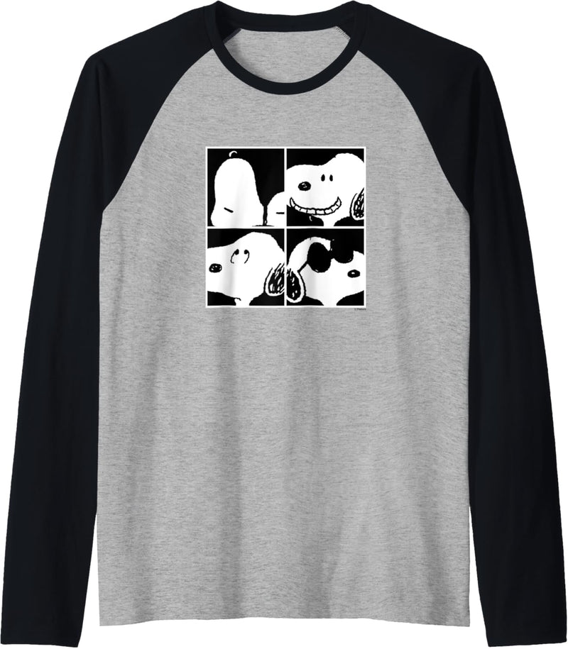 Peanuts - Snoopy Squared Raglan