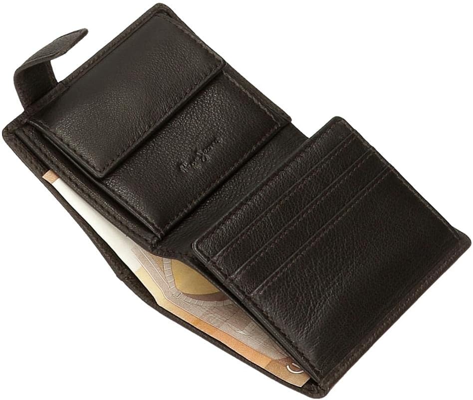 Pepe Jeans, braun, única, Geldtasche Braun Klicken Sie auf Geldbörse, Braun Klicken Sie auf Geldbörs