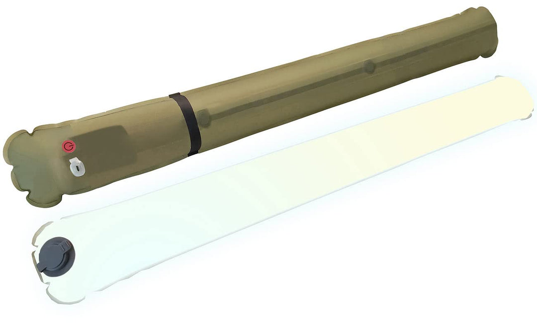 Semptec Urban Survival Technology Camping Licht: Aufblasbare XL-Akku-Campingleuchte mit CCT-LEDs, 19