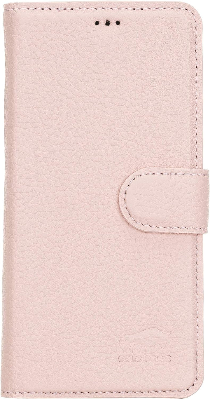 Solo Pelle Lederhülle Harvard kompatibel für das Samsung Galaxy S21 5G in 6.2 Zoll inklusive abnehmb