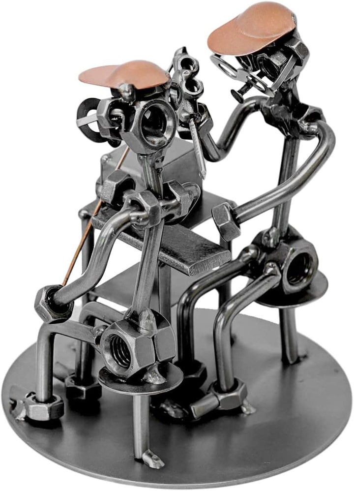 metalman24 Schraubenmännchen Tätowierer taatoo I Handarbeit I Geschenkidee I Metallfigur I Metallmän