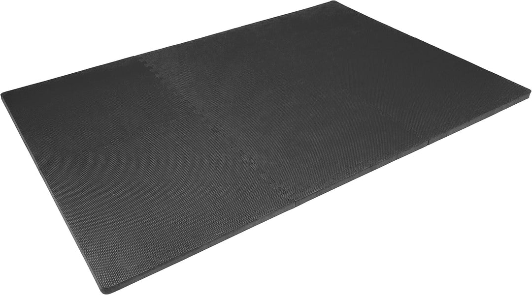 ProsourceFit Extra Thick Puzzle Exercise Mat 1”, EVA Foam Interlocking Tiles for Protective, Cushion