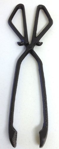 Zange für Holzscheite und Kohle, 36 cm, Schwarz, Eisen
