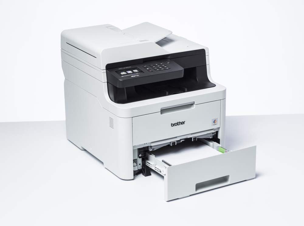 Brother MFC-L3730CDN Kompaktes 4-in-1 Farb-Multifunktionsgerät (18 Seiten/Min.) weiss 18 Seiten/Min.